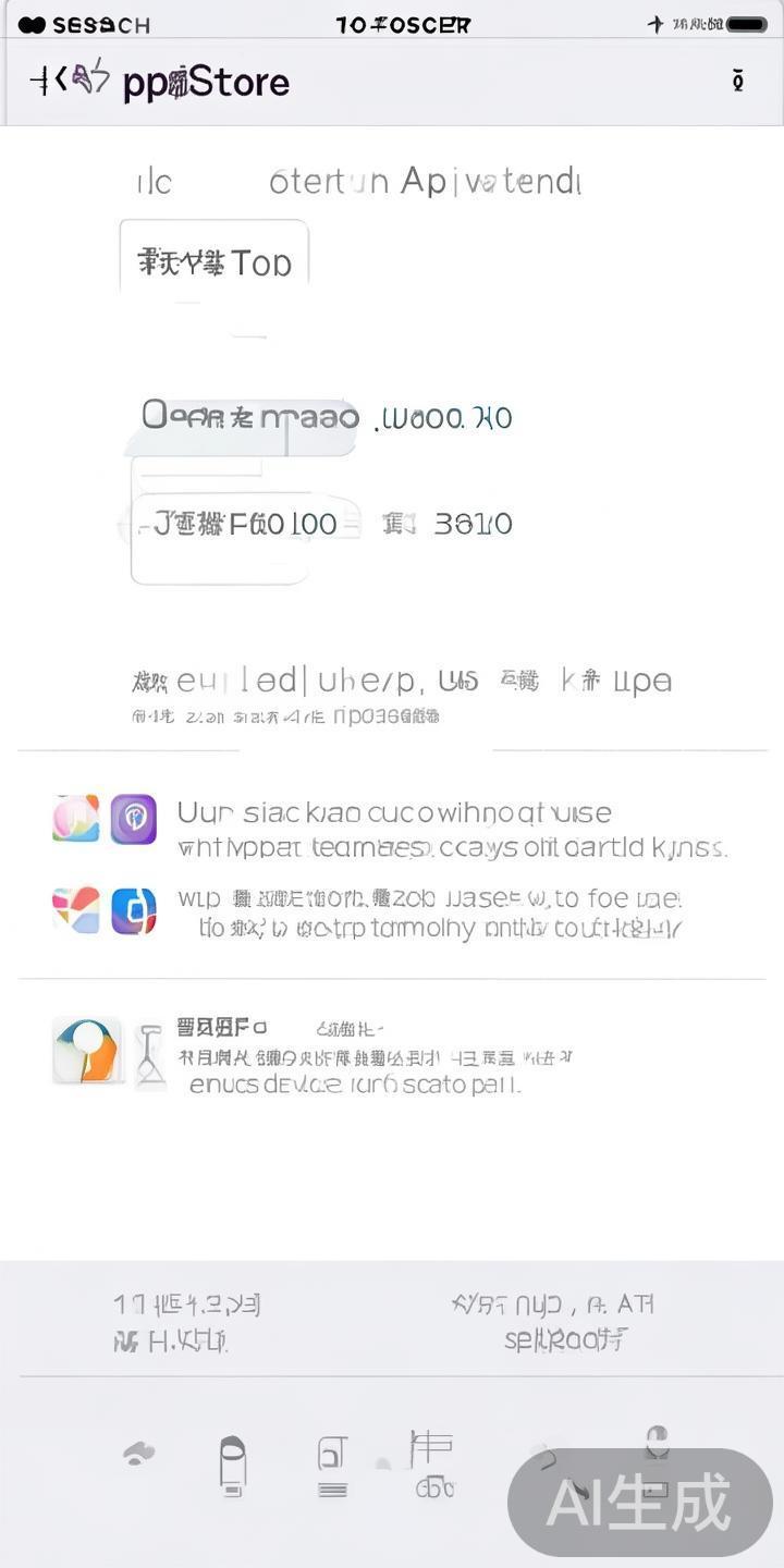 通过苹果应用商店搜索
在苹果设备上打开“App&nbsp;